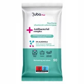 Chusteczki nawilżane - Luba Med Antibacterial Complex nawilżane chusteczki odświeżające z kompleksem antybakteryjnym 50szt - miniaturka - grafika 1