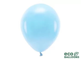 PartyDeco "Balony Eco 30cm pastelowe, błękit (1 op. / 100 szt.)" ECO30P-011 [13985437] - Baby shower i roczek - miniaturka - grafika 1