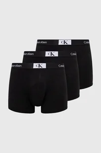 Calvin Klein Underwear bokserki 3-pack męskie kolor czarny - Majtki męskie - miniaturka - grafika 1