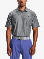Koszulki męskie - Koszulka męska Under Armour  T2G Polo Grey L - miniaturka - grafika 1