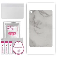 Akcesoria do tabletów i e-booków - folia naklejka skórka strukturalna na TYŁ do Huawei MatePad C5E WI-FI - Marmur Szary - apgo SKINS - miniaturka - grafika 1