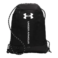 Torby sportowe - Worek Under Armour Hustle Sackpack Black - miniaturka - grafika 1