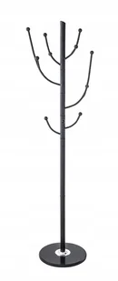 Wieszak na ubrania Office Products Helsinki stojący czarny Solidny! - Wieszaki i stojaki - miniaturka - grafika 1