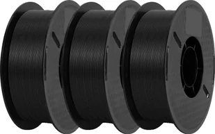 Filament PLA do drukarek 3D, średnica 1,75 mm, tolerancja ±0,03 mm, PLA BLACK 3 kg - Filamenty i akcesoria do drukarek 3D - miniaturka - grafika 1