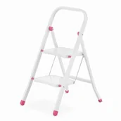 Drabiny - Drabina składana domowa 2 stopniowa schodki HIGHER - miniaturka - grafika 1