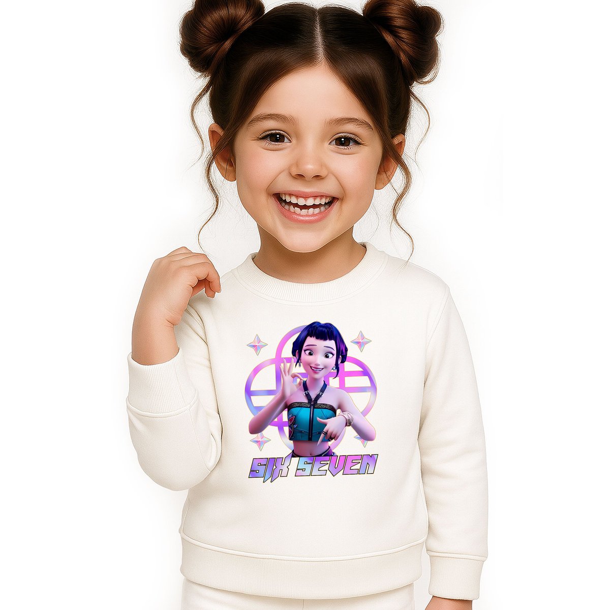 BLUZA DZIECIĘCA 67 SIX SEVEN VIRAL HUNTRIX 104 DLA CHŁOPCA DZIEWCZYNKI
