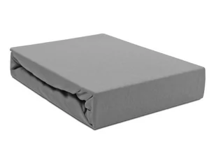 Darymex Prześcieradło Jersey z gumką szare 120x200 - Prześcieradła - miniaturka - grafika 1
