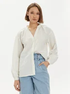 Koszule damskie - Wrangler Koszula Poet 112352274 Biały Relaxed Fit - miniaturka - grafika 1