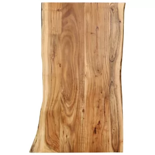 vidaXL Blat kuchenny, lite drewno akacjowe, 100 x 60 x 2,5 cm vidaXL - Blaty meblowe i parapety okienne - miniaturka - grafika 1