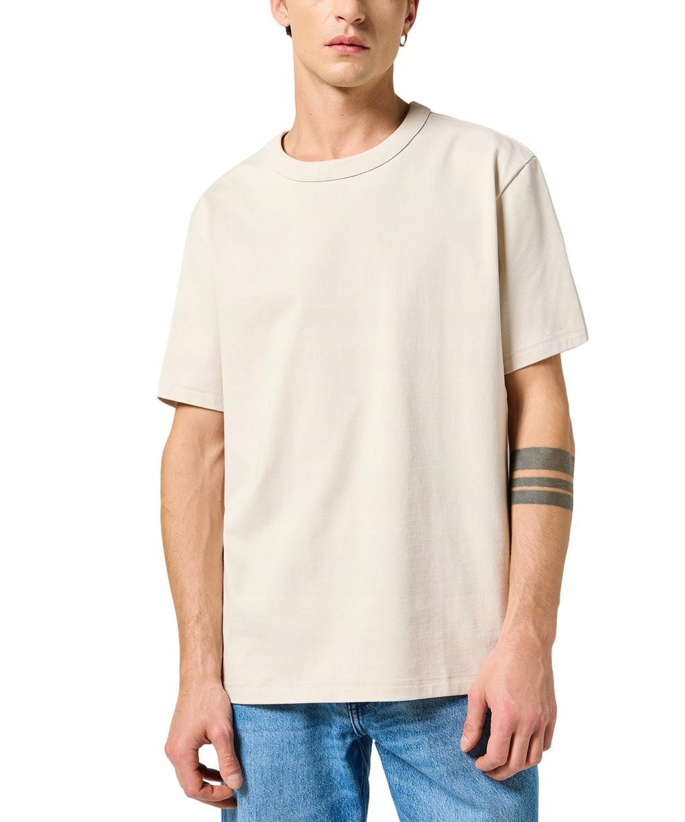 T-shirt Wrangler SS SOLID TEE 112357430 Vintage White M