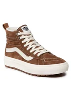 Trampki damskie - Vans Sneakersy Sk8-Hi Mte-1 VN0A5HZY6I61 Brązowy - miniaturka - grafika 1