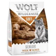 Sucha karma dla psów - Wolf of Wilderness Senior Soft Wide Acres 5 kg - miniaturka - grafika 1