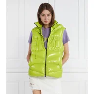 Kamizelki damskie - Pinko Bezrękawnik | Regular Fit - miniaturka - grafika 1