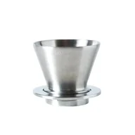 Zaparzacze i kawiarki - Metalowy dripper Varia FLO - miniaturka - grafika 1