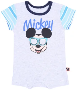 Szare body/rampers Myszka Mickey DISNEY 3-6 m 68 cm - Rampersy - miniaturka - grafika 1