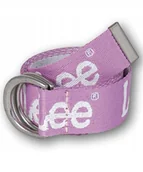 Paski - Pasek Lee LOGO BELT LG4120UJ Plum 80 - miniaturka - grafika 1