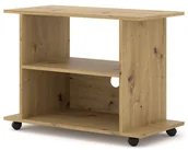 Szafki RTV - Mobilna Szafka Pod Tv Dąb Artisan C2-E87 - miniaturka - grafika 1