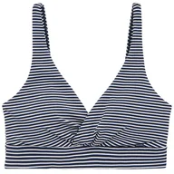 Stroje kąpielowe - Damski strój kąpielowy Regatta Paloma Bikini Top Rozmiar: XS / Kolor: ciemnoniebieski/biały - miniaturka - grafika 1
