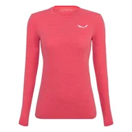 Koszulki i topy damskie - Salewa Zebru Fresh Amr W L/S Tee. Koszulka damska - miniaturka - grafika 1