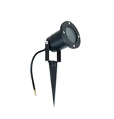 Lampy ogrodowe - Reflektor Ogrodowy Wbijany Do Ziemi Lampka Do Led Hortus Gu10 Ip65 Czarny Edo777112 Garden Line Edo - miniaturka - grafika 1