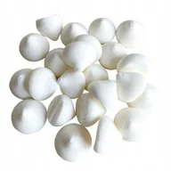Dodatki do ciast w proszku - DEKORACJA POSYPKA małe bezy beziki białe 2cm - 50g - miniaturka - grafika 1