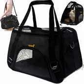 Transportery dla kotów - TRANSPORTER DLA KOTA PSA KRÓLIKA DO SAMOCHODU DUŻY WYTRZYMAŁY OKNA TORBA - miniaturka - grafika 1