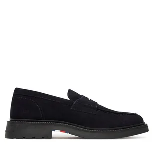 Mokasyny Tommy Hilfiger Comfort Lwt FM0FM05727 Granatowy - Mokasyny męskie - miniaturka - grafika 1