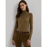 Swetry damskie - LAUREN RALPH LAUREN Golf Slim Fit z dodatkiem jedwabiu - miniaturka - grafika 1