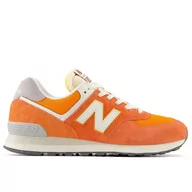 Buty sportowe męskie - Buty New Balance U574RCB - pomarańczowe - miniaturka - grafika 1