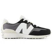 Sneakersy damskie - New Balance Buty Sneakersy Czarne 327 GS327FG - miniaturka - grafika 1
