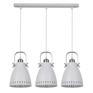 Lampy sufitowe - Italux Lampa wisząca Franklin MD-HN8026S-3-WH+S.NICK) - miniaturka - grafika 1