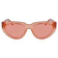 Okulary przeciwsłoneczne - KARL LAGERFELD KL6100S Okulary, Pomarańczowy, 54/19/140 damskie, Orange, 54/19/140 - miniaturka - grafika 1