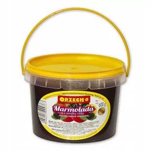 Orzech marmolada twarda róża wiaderko 600g - Konfitury, marmolady, powidła - miniaturka - grafika 1