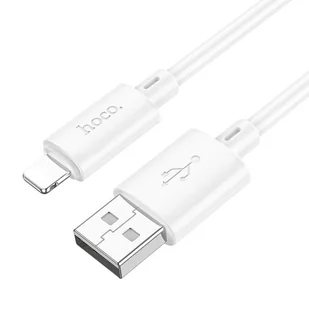 HOCO kabel USB do iPhone Lightning 8-pin 2,4A Gratifed X88 biały - Kable USB - miniaturka - grafika 1