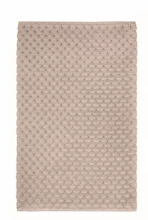 Kleine Wolke Santiago Ekologiczny Dywan kąpielowy brązowy 65 x 115 cm ECO LIVING - Dywaniki łazienkowe - miniaturka - grafika 1