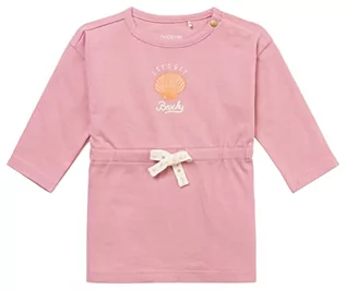Sukienki - Noppies Baby Girls Dress Nuevo Long Sleeve Chest Print Sukienka do gry Bimba, Polignac - N023, 80 - grafika 1