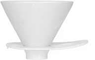 Zaparzacze i kawiarki - Hario - V60 MUGEN - Ceramiczny Dripper - Biały - miniaturka - grafika 1