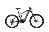 Rowery elektryczne - Haibike Allmtn 5 2023 platinum/black - gloss 27,5 cala, 29 cali - miniaturka - grafika 1