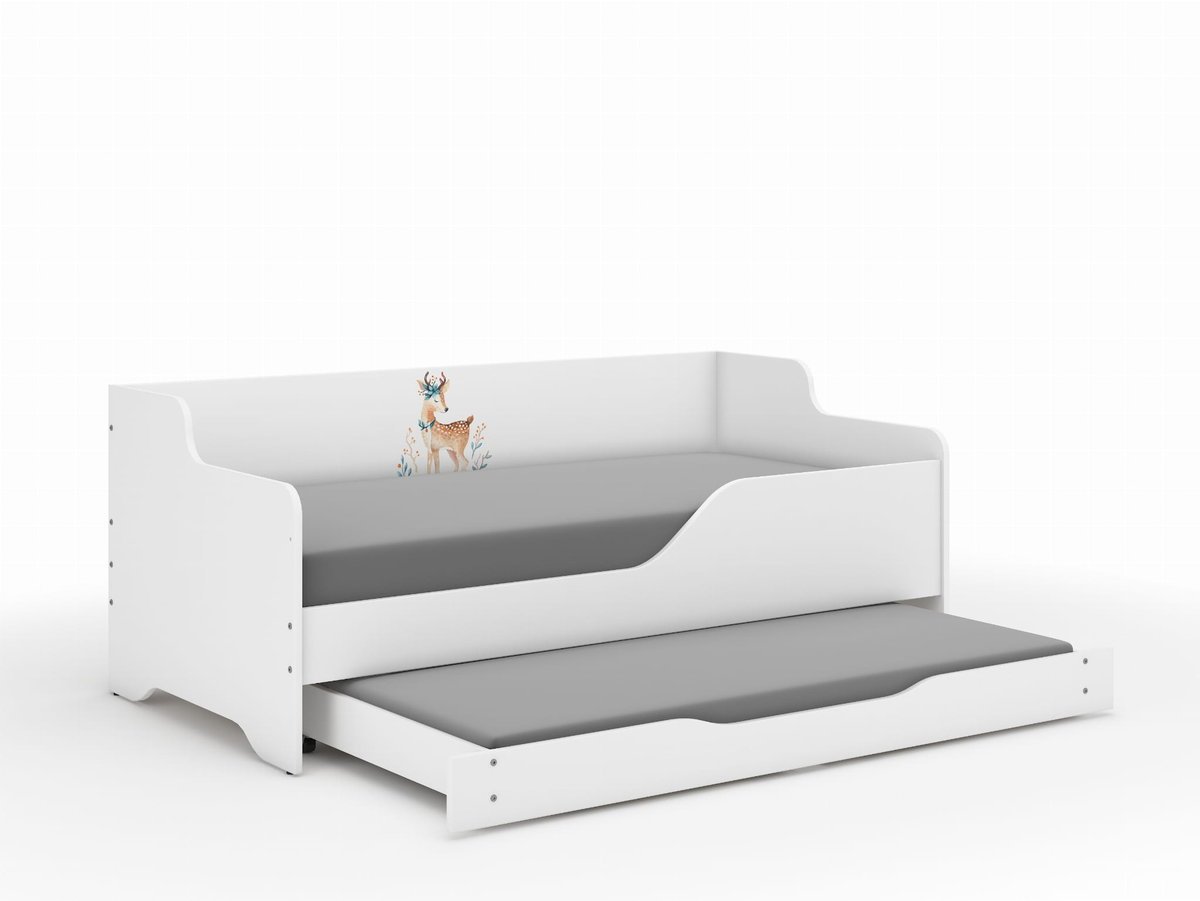 Łóżko dziecięce LILU 160x80 SARENKA z funkcją spania