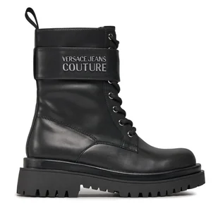 Trapery Versace Jeans Couture 75VA3S64 Czarny - Botki damskie - miniaturka - grafika 1