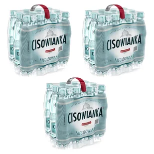 36x Woda mineralna CISOWIANKA niegazowana 0,5 l - Woda - miniaturka - grafika 1