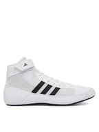 Kimona, stroje i obuwie - adidas Buty bokserskie HVC JP6120 Biały - miniaturka - grafika 1