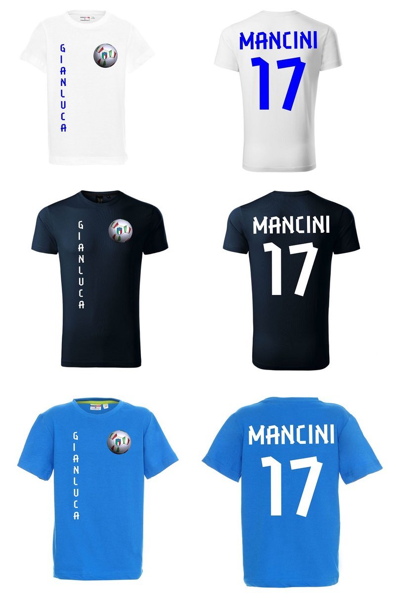 Koszulka Włochy GIANLUCA MANCINI 17 Jr