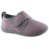 Buty dla dziewczynek - Elastyczne kapcie dla dziewczynki skórzana wkładka Befado 902X/Y021 Softer - miniaturka - grafika 1