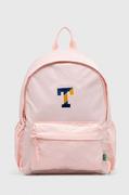 Plecaki szkolne i tornistry - Tommy Hilfiger plecak dziecięcy kolor różowy mały z aplikacją - miniaturka - grafika 1