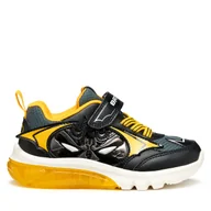 Buty dla chłopców - Sneakersy Geox J Ciberdron J56LBC 0BC14 C0054 D Czarny - miniaturka - grafika 1