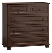 Komody - Komoda sosnowa drewniana nr4 g42 orzech - miniaturka - grafika 1