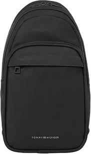 TOMMY HILFIGER Męska torba na ramię TH REPREVE AM0AM13363, czarna (czarna), czarny (czarny) - Torebki damskie - miniaturka - grafika 1