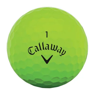 Matowe piłki golfowe CALLAWAY SUPERSOFT (zielone) - Golf - miniaturka - grafika 5