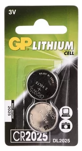 GP Batteries CR2025 2szt (CR2025-U2) - Baterie i akcesoria - miniaturka - grafika 3